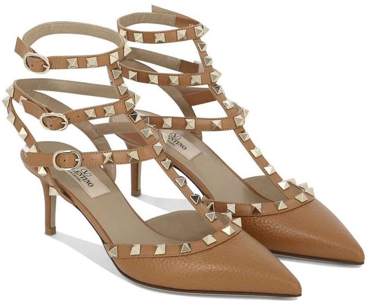 Valentino Garavani Valentino Garavani Rockstud Pumps Bruin