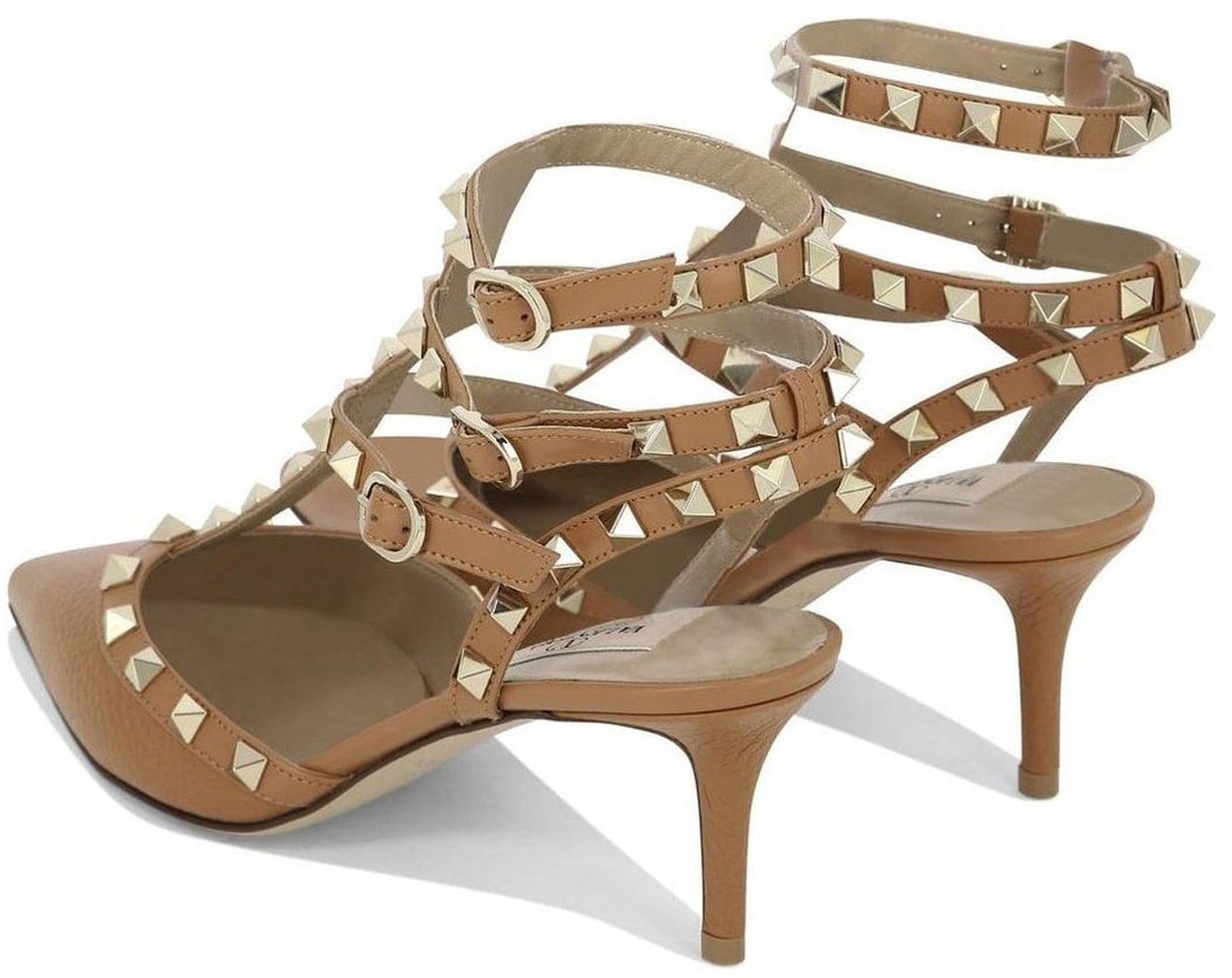 Valentino Garavani Valentino Garavani Rockstud Pumps Bruin