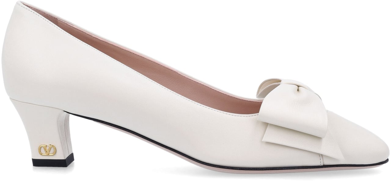 Valentino Garavani Bowow Pump T45 Bianco Wit