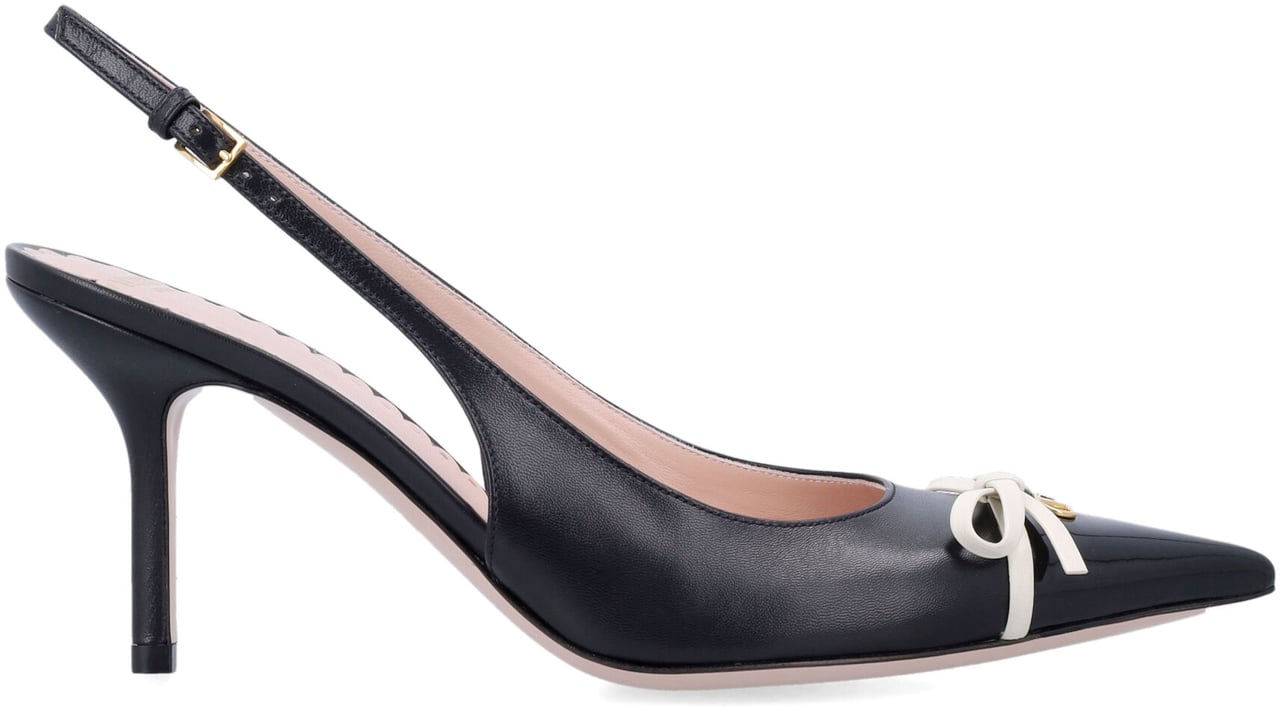 Valentino Garavani Beponty Sling Back Nero Zwart