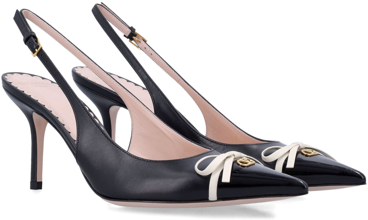 Valentino Garavani Beponty Sling Back Nero Zwart