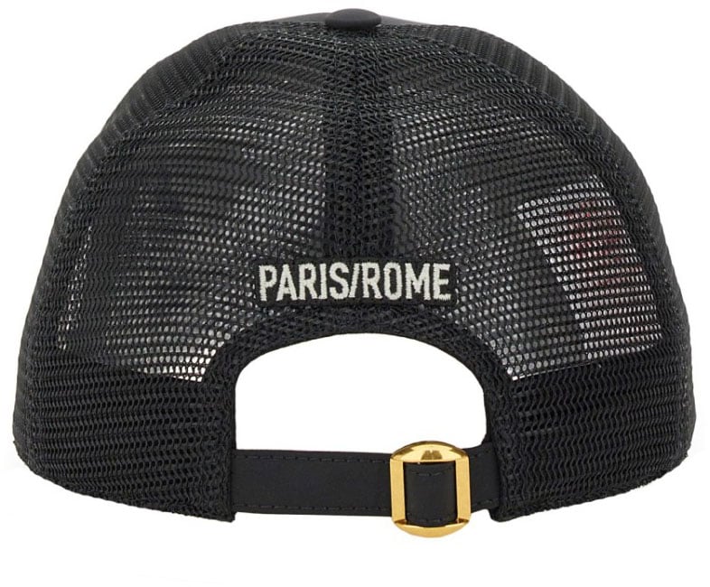 Valentino Garavani "Chez Valentine" Baseball Hat Zwart