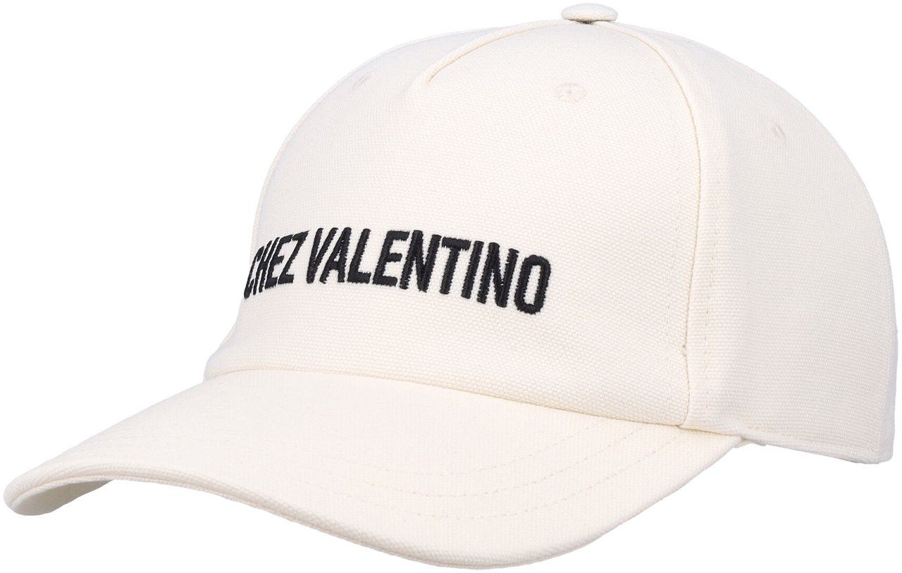 Valentino Garavani Chez Valentino Cap Bianco Wit