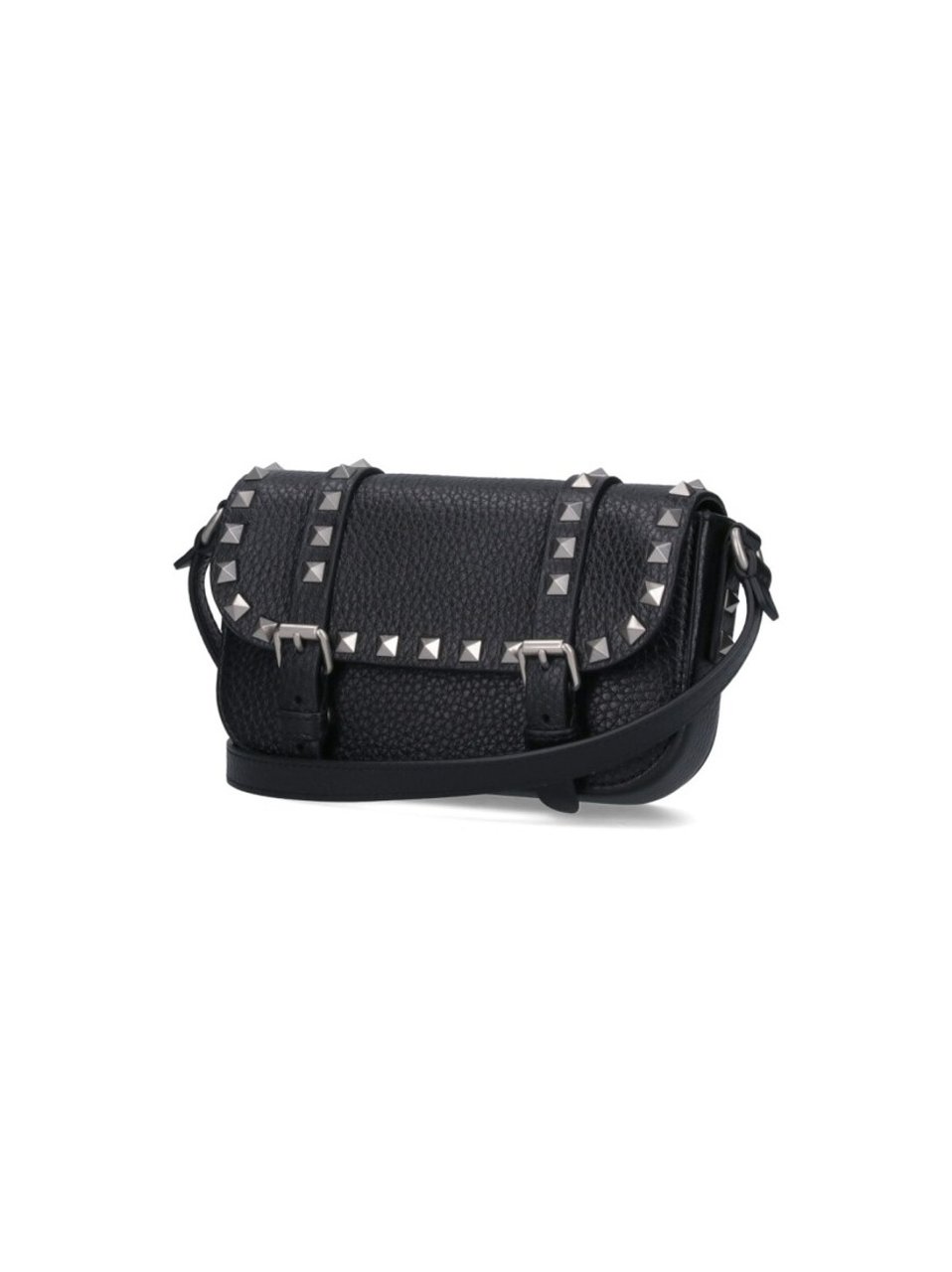 Valentino Garavani "Vlogo" Mini Crossbody Bag – Black Zwart