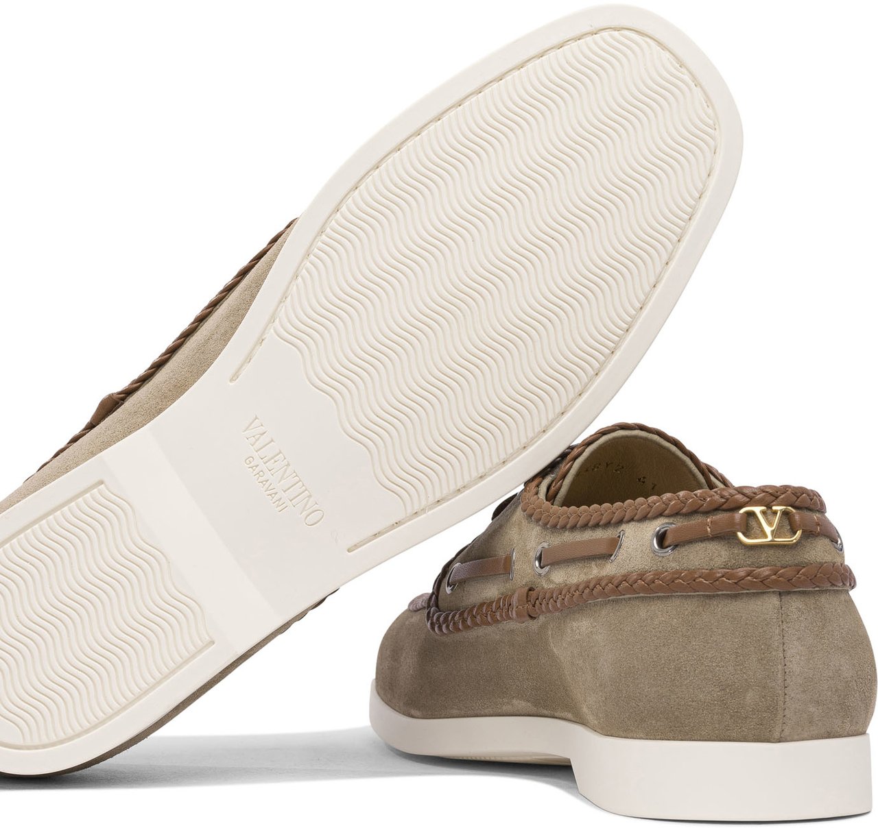 Valentino Garavani "Palm Avenue" boat shoes Bruin