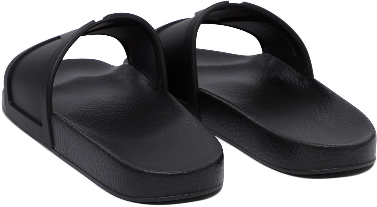 Valentino Garavani Slides with Vlogo Zwart
