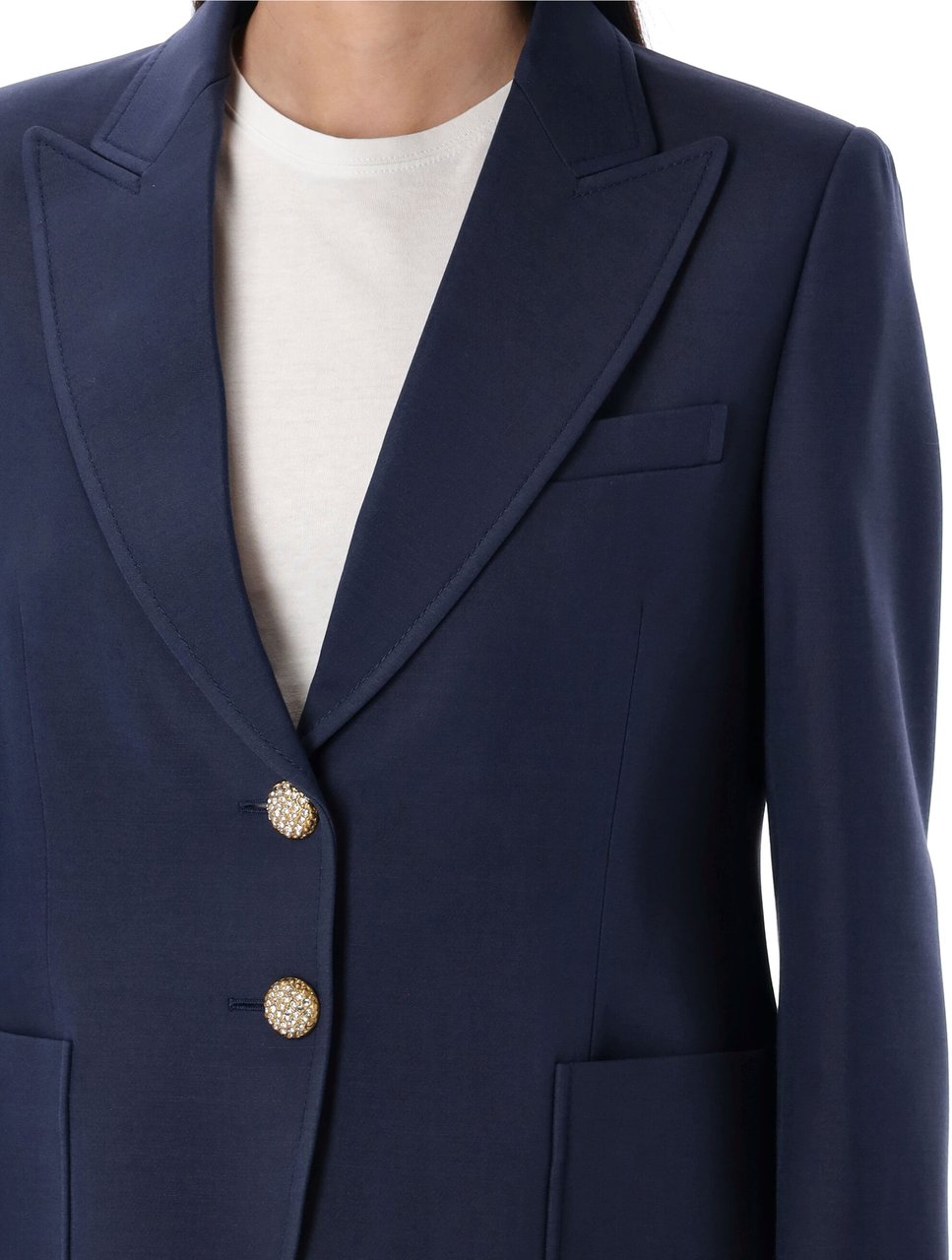 Valentino Garavani Blazer Single Breast Avio Scuro Divers