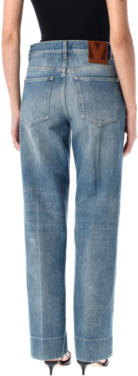 Valentino Garavani Classic Jeans Medium Blue Blauw