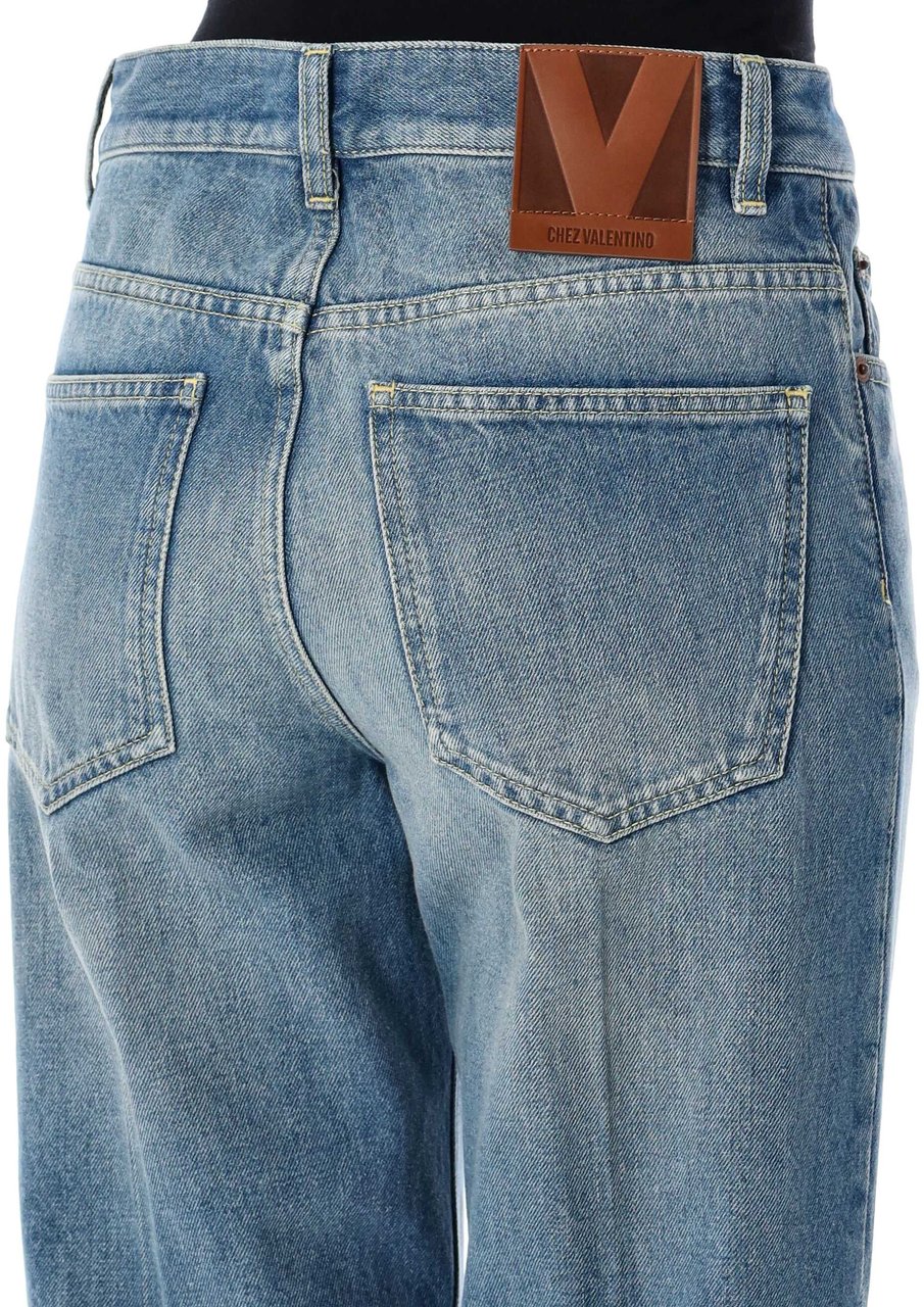 Valentino Garavani Classic Jeans Medium Blue Blauw