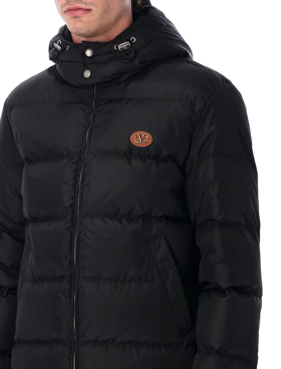 Valentino Garavani Downjacket Nero Zwart