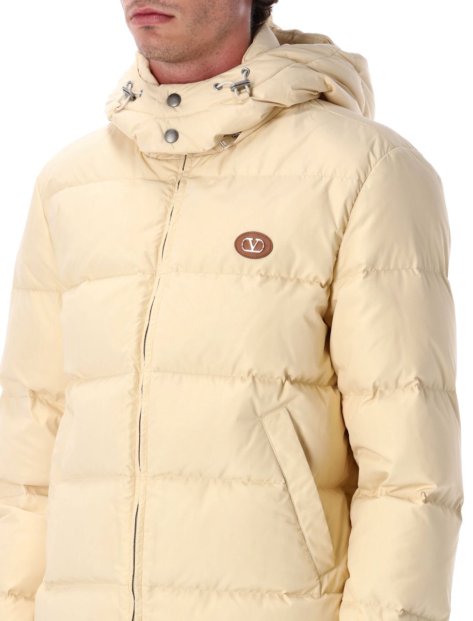 Valentino Garavani Downjacket Burro Beige