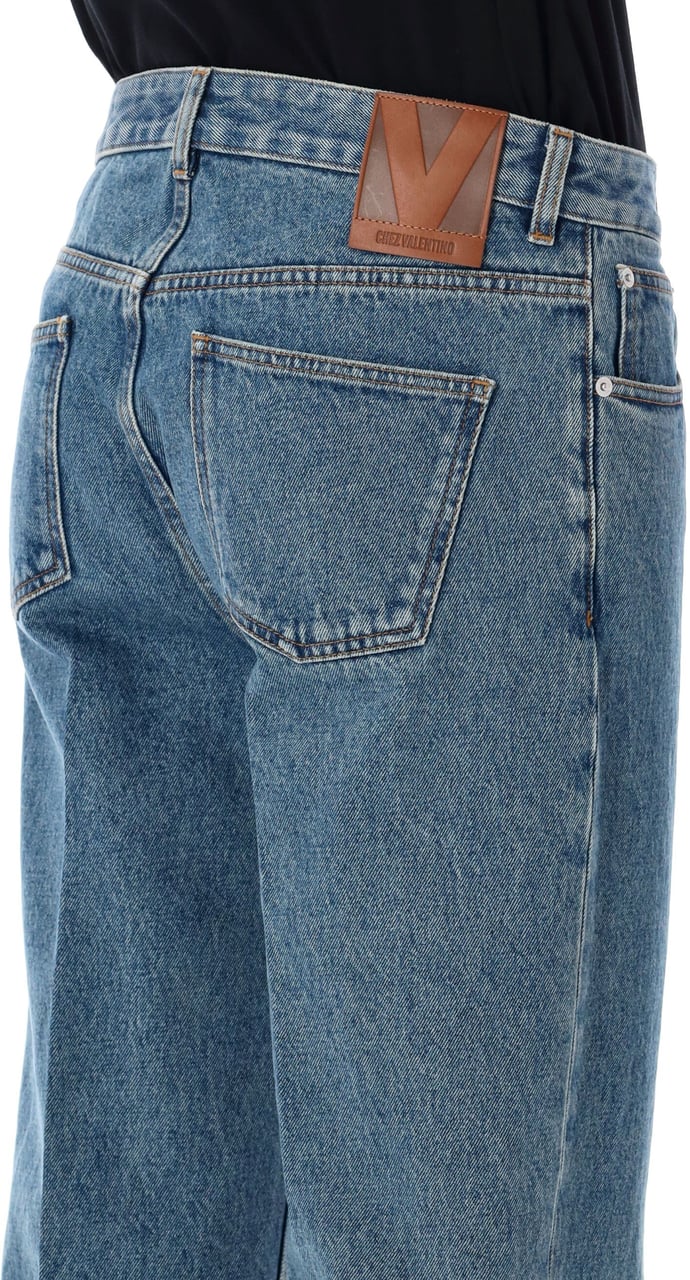 Valentino Garavani Denim Medium Blue Blauw