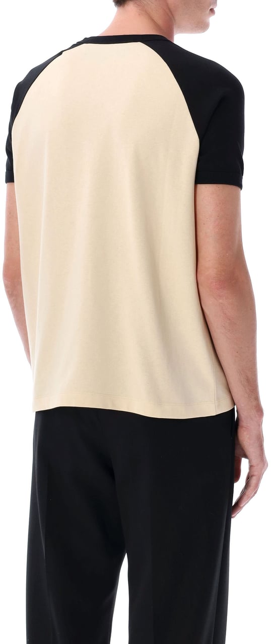 Valentino Garavani Tshirt Chez Valentino Rugby Butter Black Divers