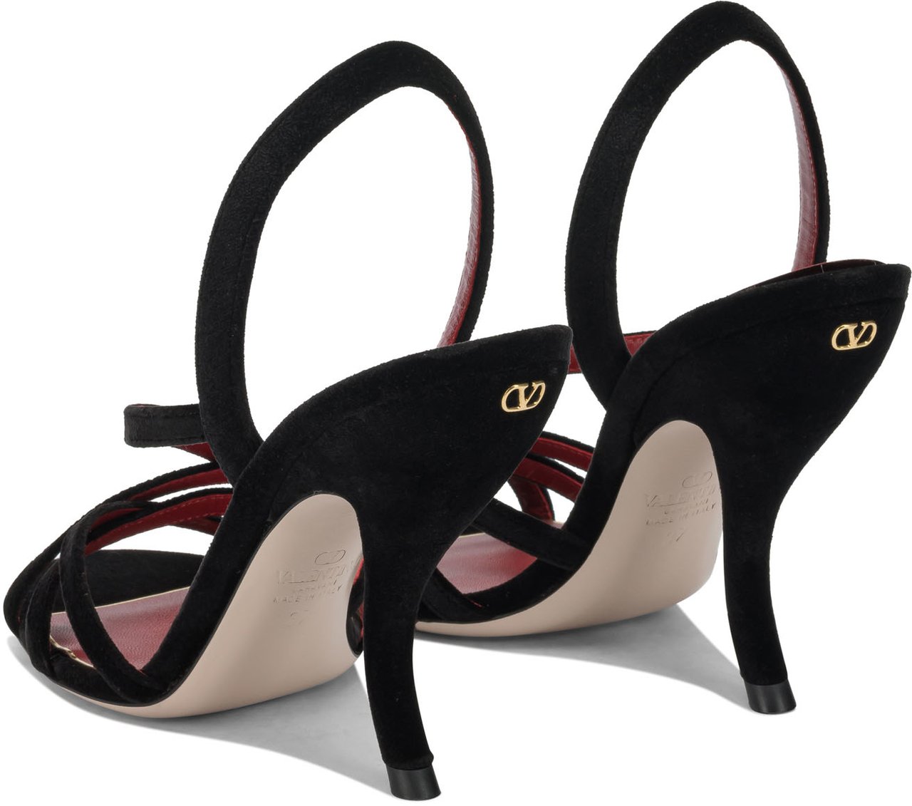 Valentino Garavani "Fetishique 105mm" heeled sandals Zwart