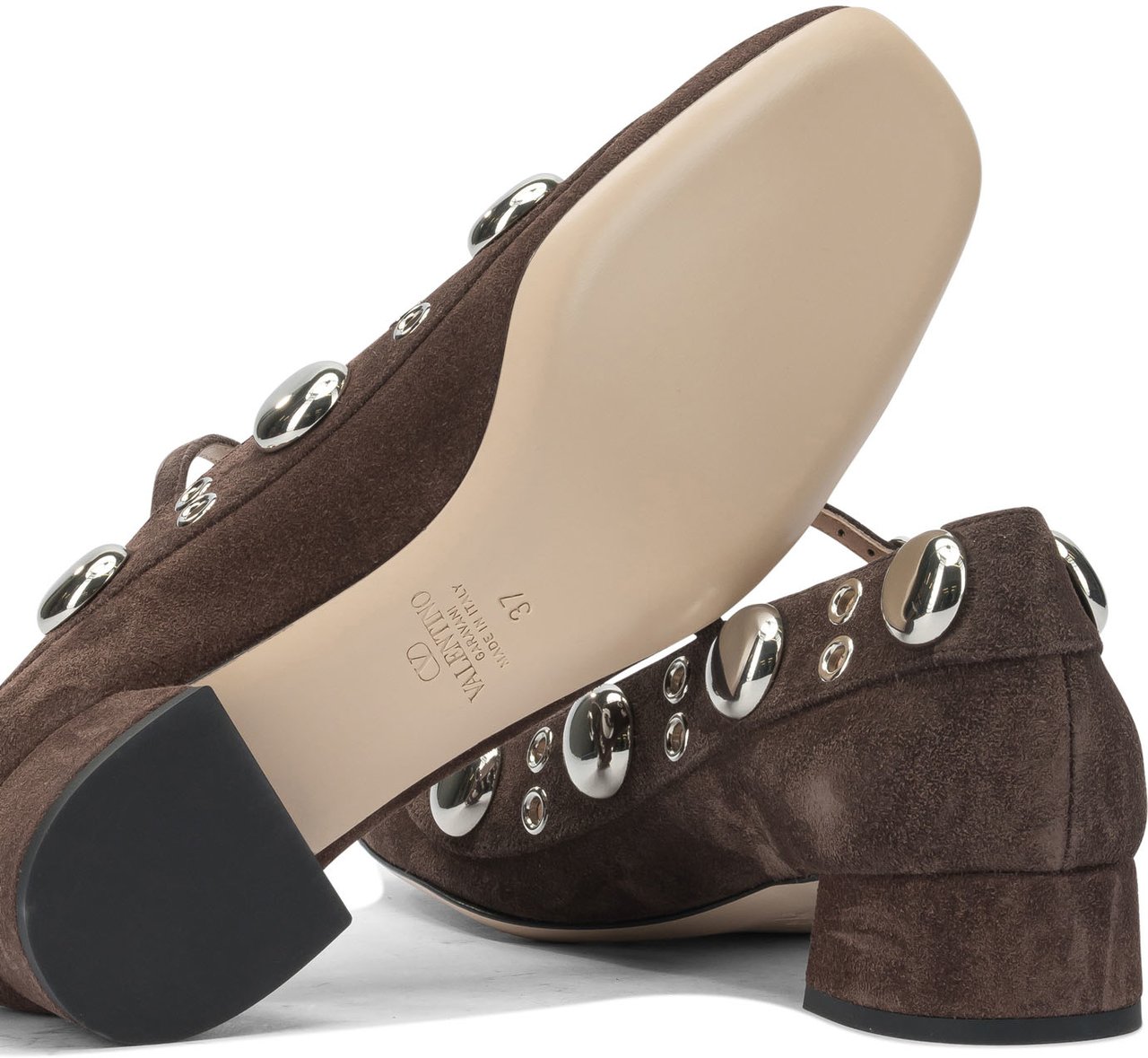 Valentino Garavani Ballerinas Bruin