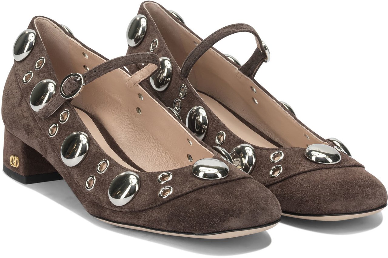 Valentino Garavani Ballerinas Bruin