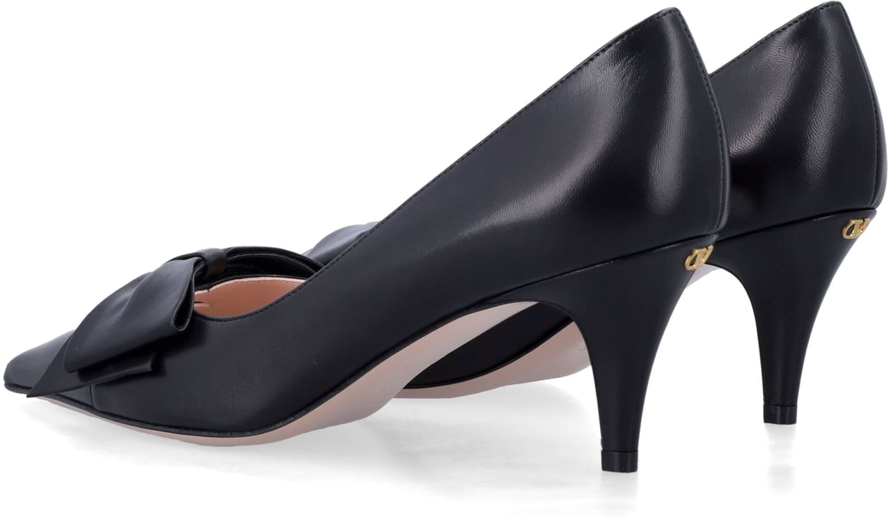 Valentino Garavani Bowwow Ponity Pump Nero Zwart