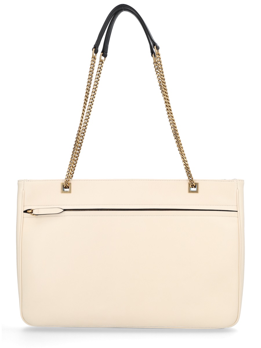 Valentino Garavani Black Viva Superstar Leather Tote Bag Neutraal