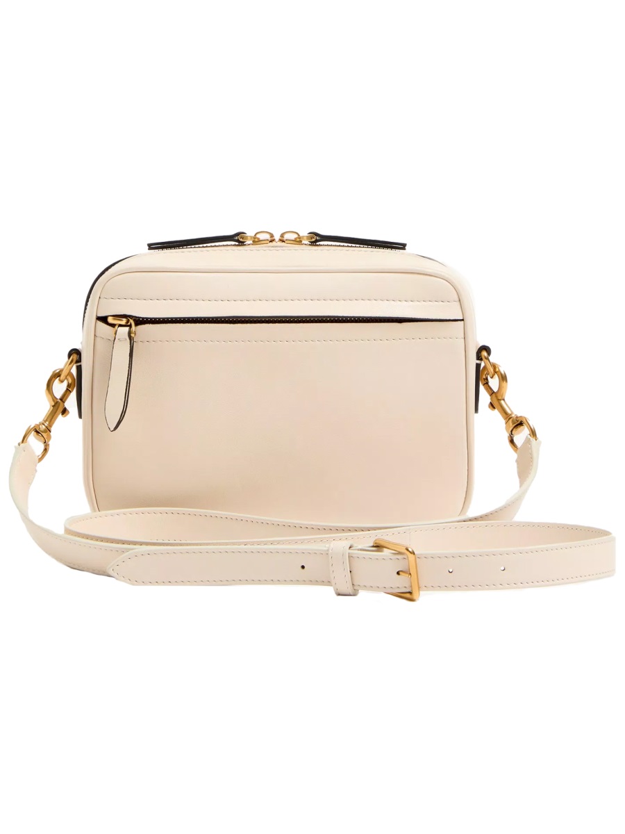 Valentino Garavani Cream Viva Superstar Logo Chain Bag Neutraal