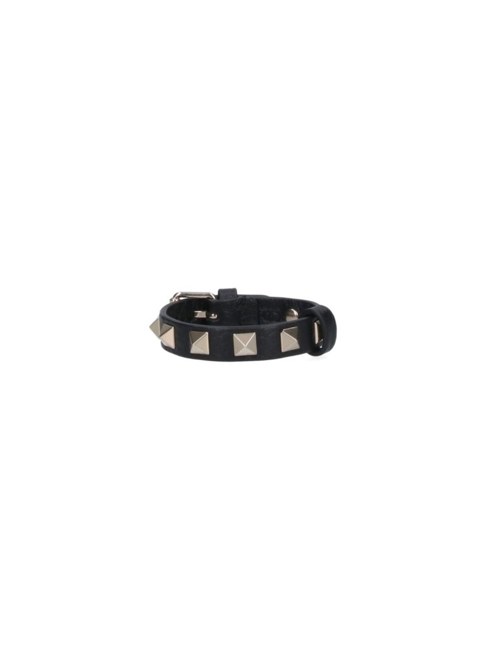 Valentino Garavani "Rockstud" Bracelet – Black Zwart