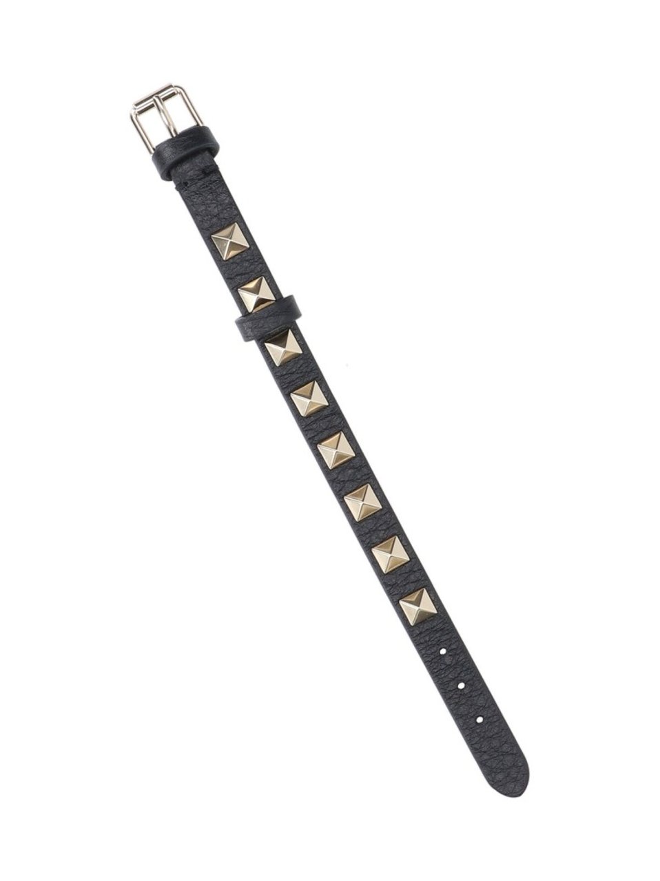 Valentino Garavani "Rockstud" Bracelet – Black Zwart