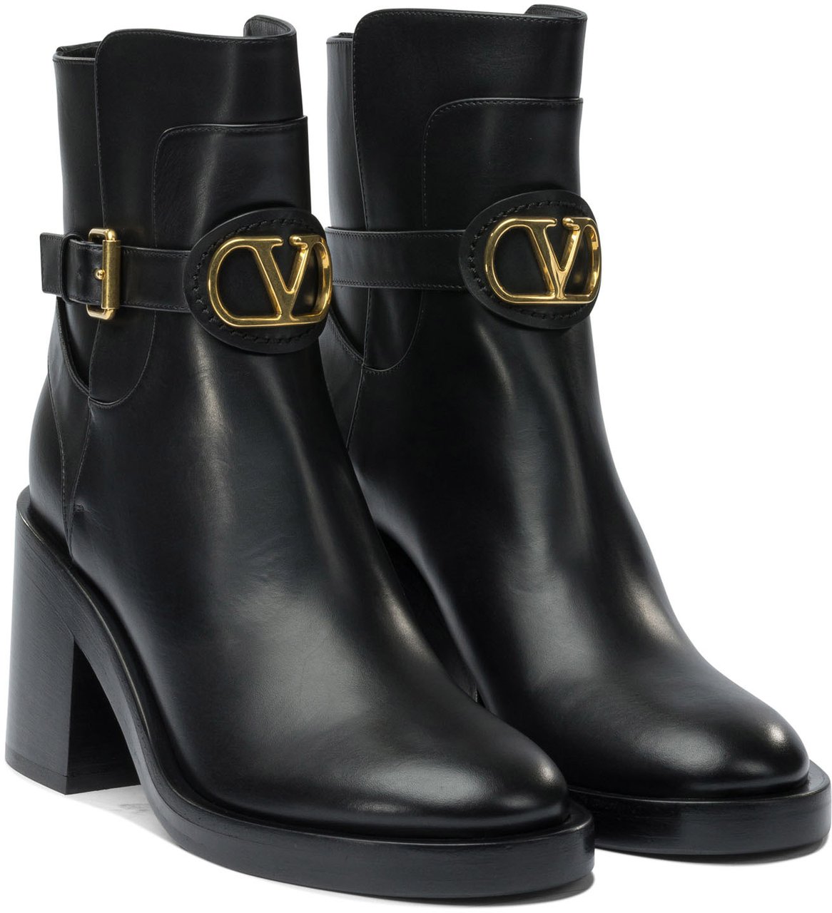 Valentino Garavani "VLogo Signature" 70mm ankle boots Zwart