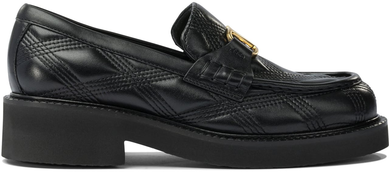 Valentino Garavani "Quiltie 67" loafers Zwart