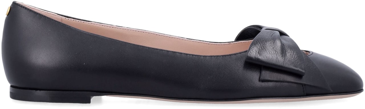 Valentino Garavani Ballerina Bowow Nero Zwart