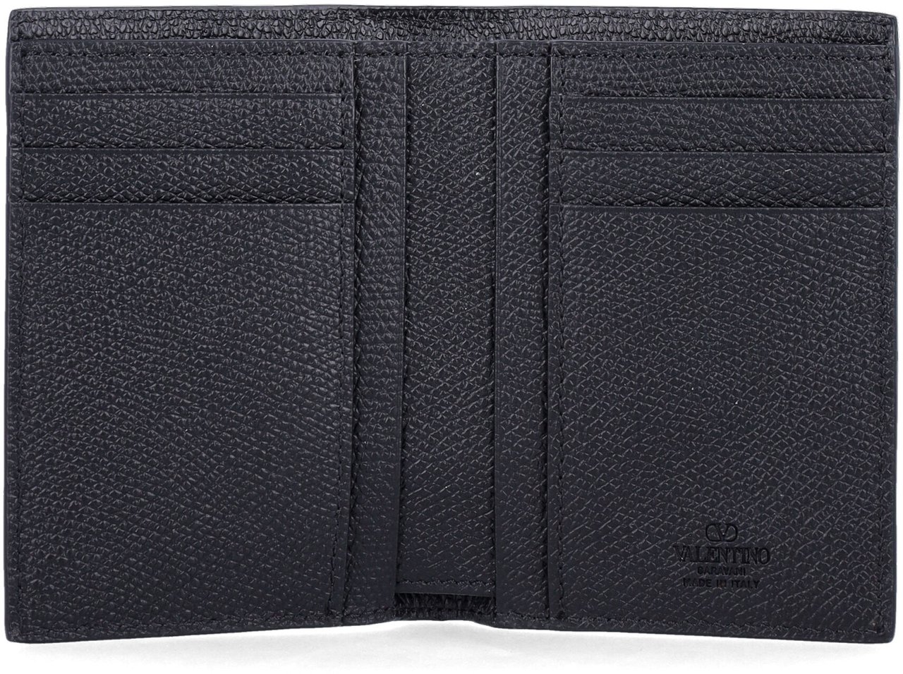 Valentino Garavani Cards Wallet Nero Zwart
