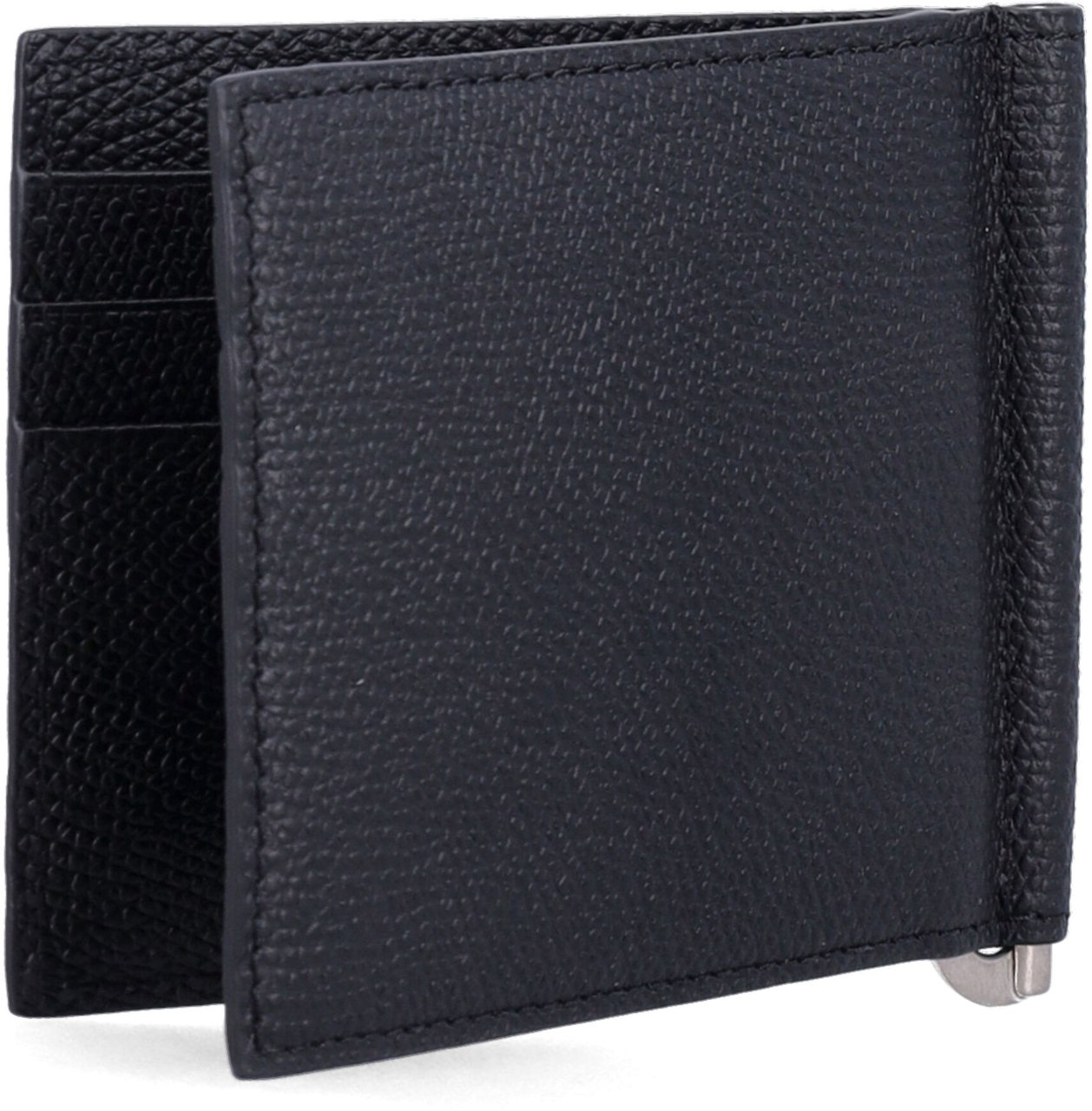 Valentino Garavani Money Clip Nero Zwart