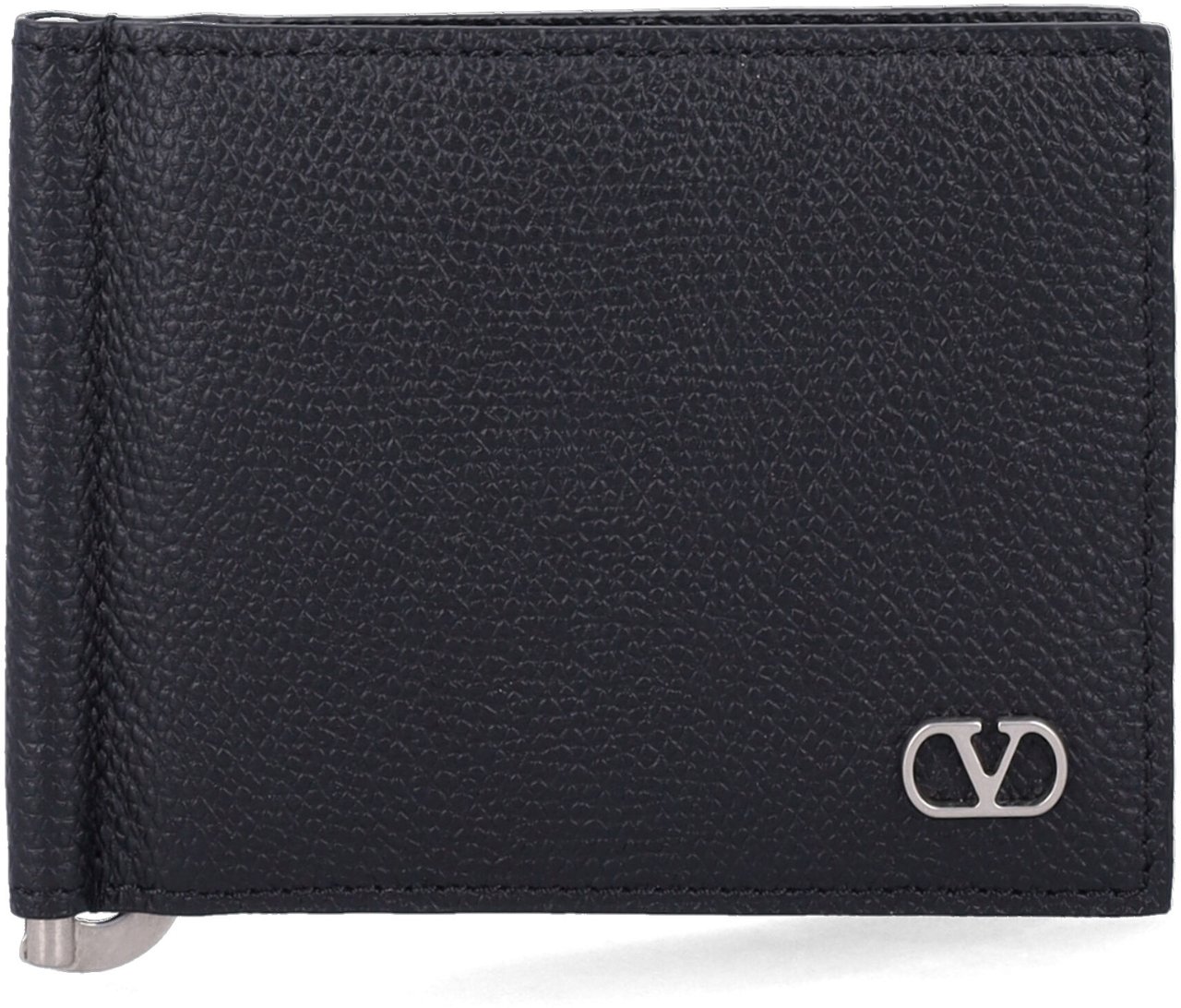 Valentino Garavani Money Clip Nero Zwart