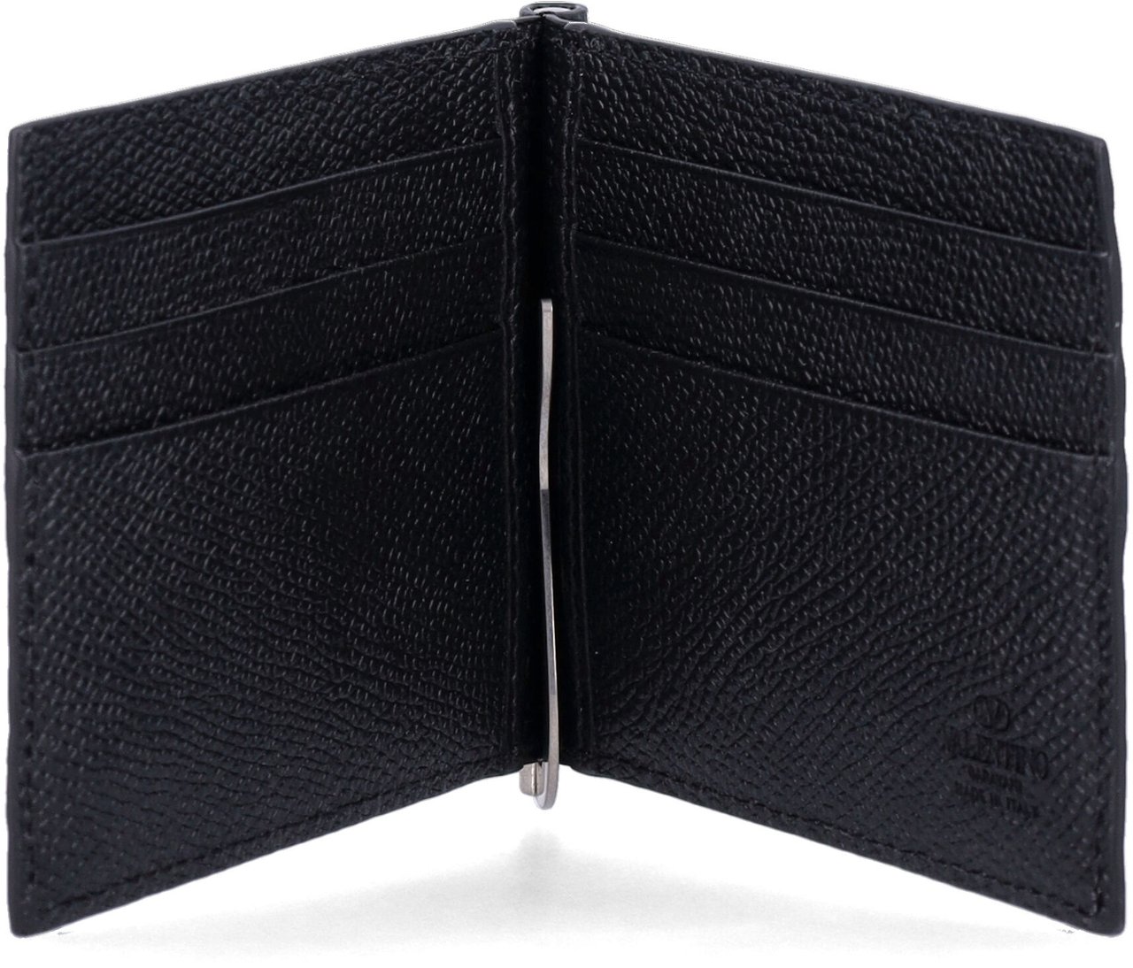 Valentino Garavani Money Clip Nero Zwart