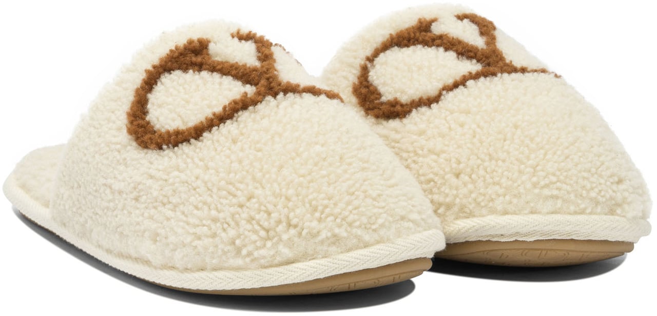 Valentino Garavani "Ta Chambre" Slides Beige