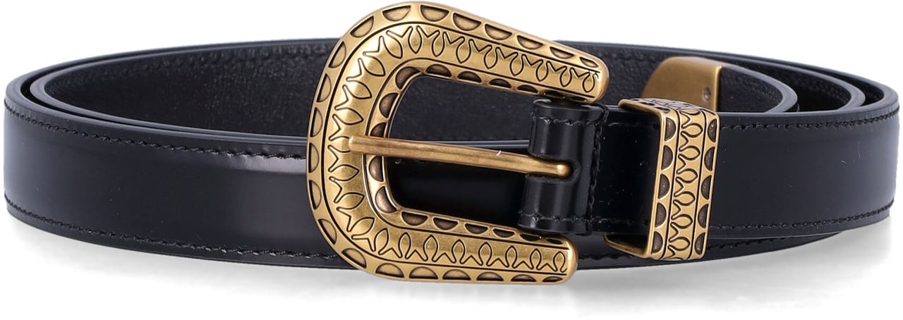 Valentino Garavani V Logo Mex Signature Black Gold Zwart