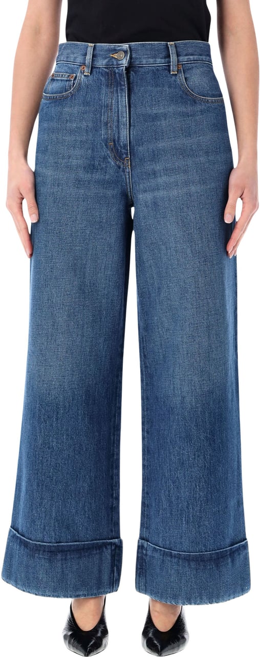 Valentino Garavani Denim Blue Blauw