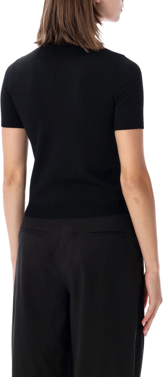 Valentino Garavani Knit Mc Intario Mimosa Nero Zwart