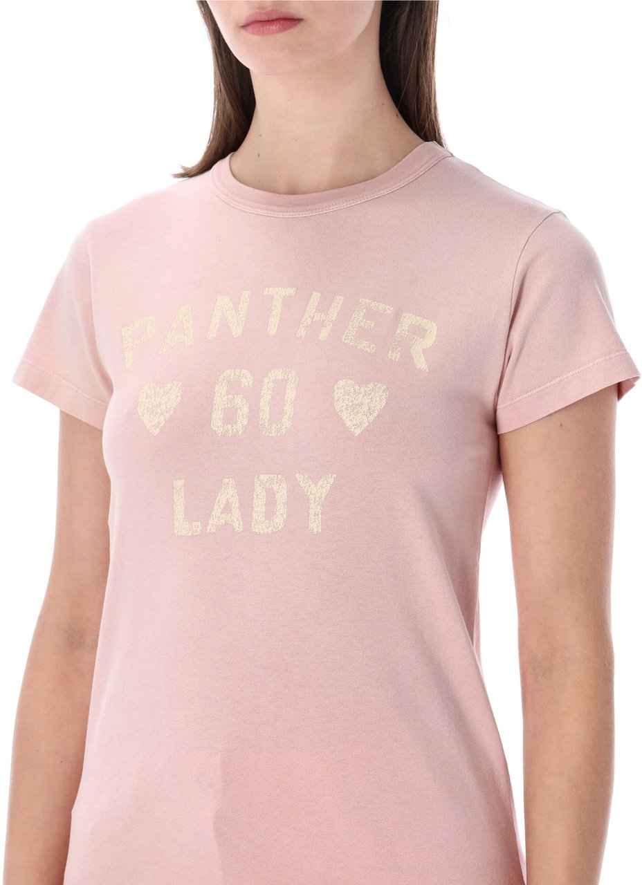 Valentino Garavani Tshirt Chez Valentino Neutral Rose Roze