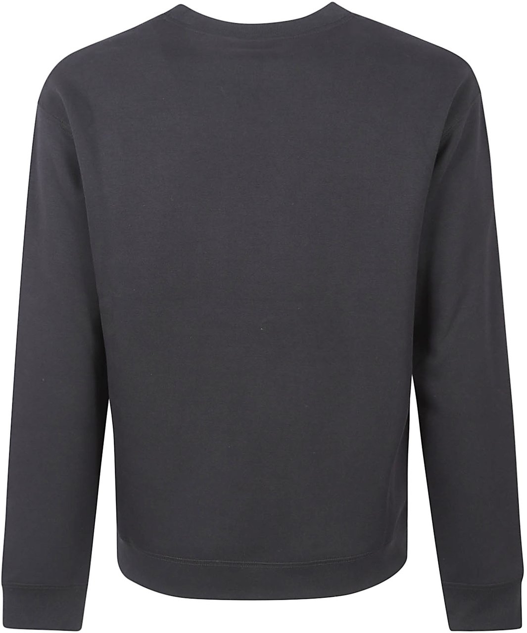 Valentino Garavani Minimalist Black Sweater with Crew Neckline Zwart