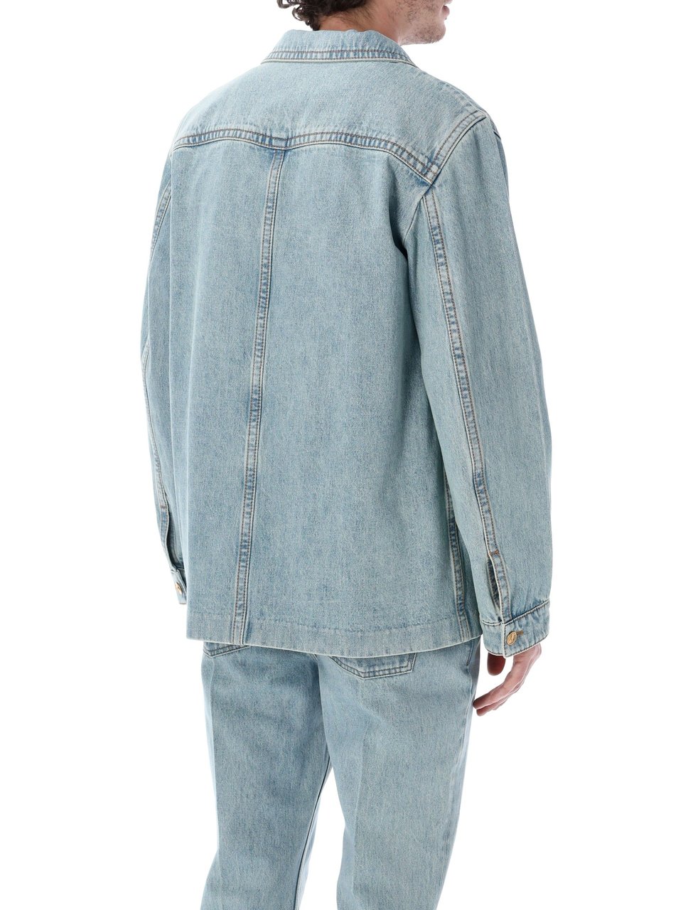 Valentino Garavani Denim Jackets | Denim | Denim Lav Blu Ch Denim Blue Blauw