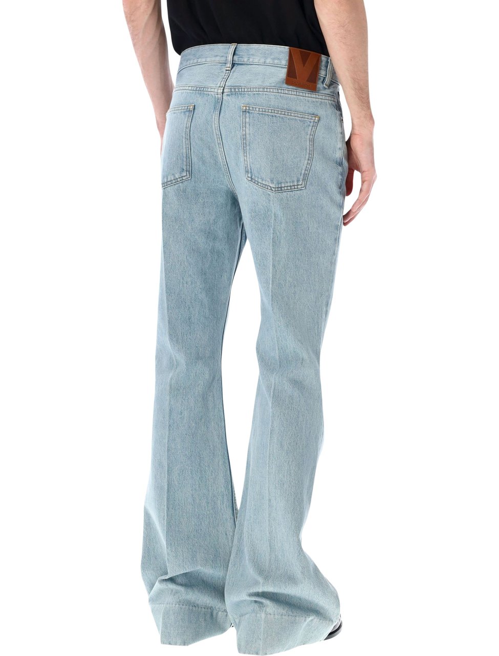 Valentino Garavani Denim 5 Tasche | Denim | Denim Lav Blu C Light Blue Denim Blauw