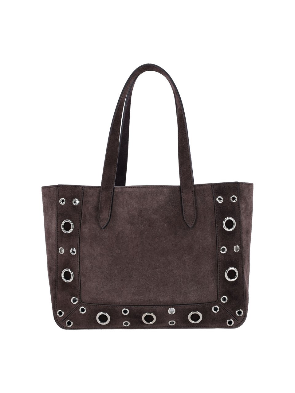 Valentino Garavani Structured Brown Handbag with Subtle Detailing Bruin