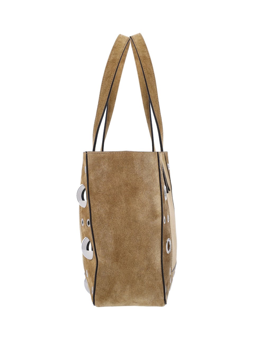 Valentino Garavani Structured Beige Handbag with Minimalist Design Neutraal