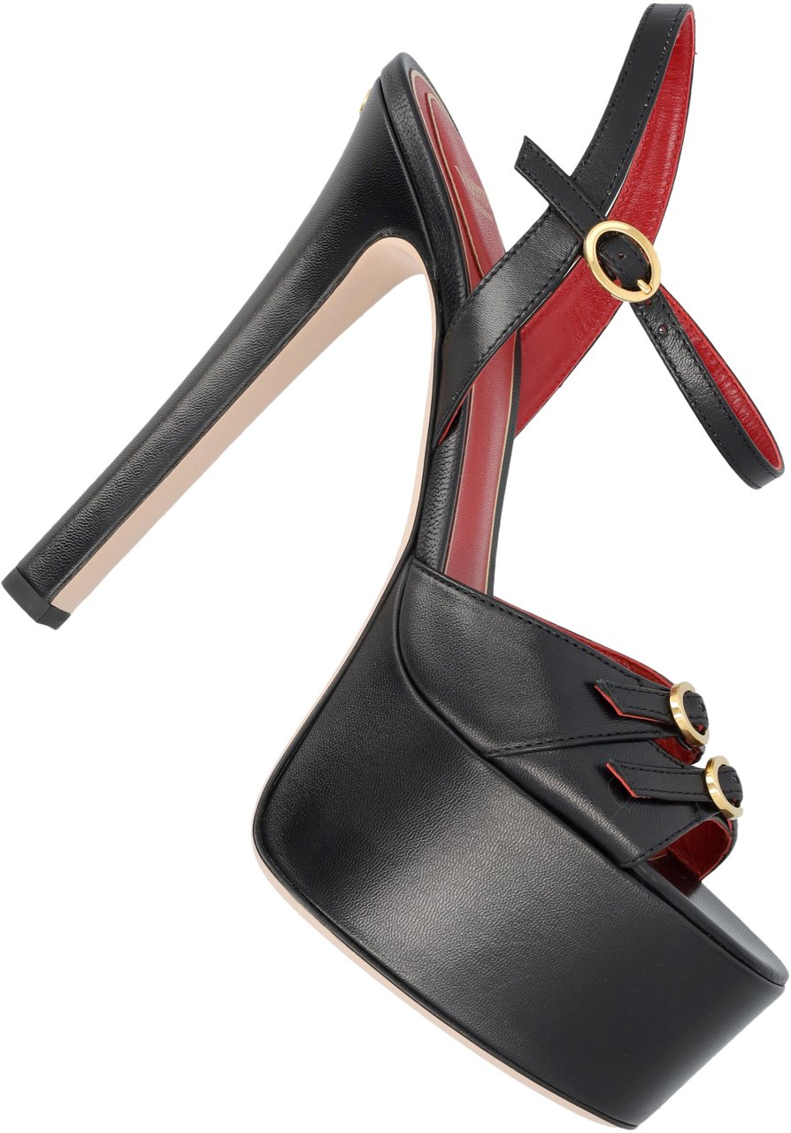 Valentino Garavani Sandal Vg Crasher Nero Zwart