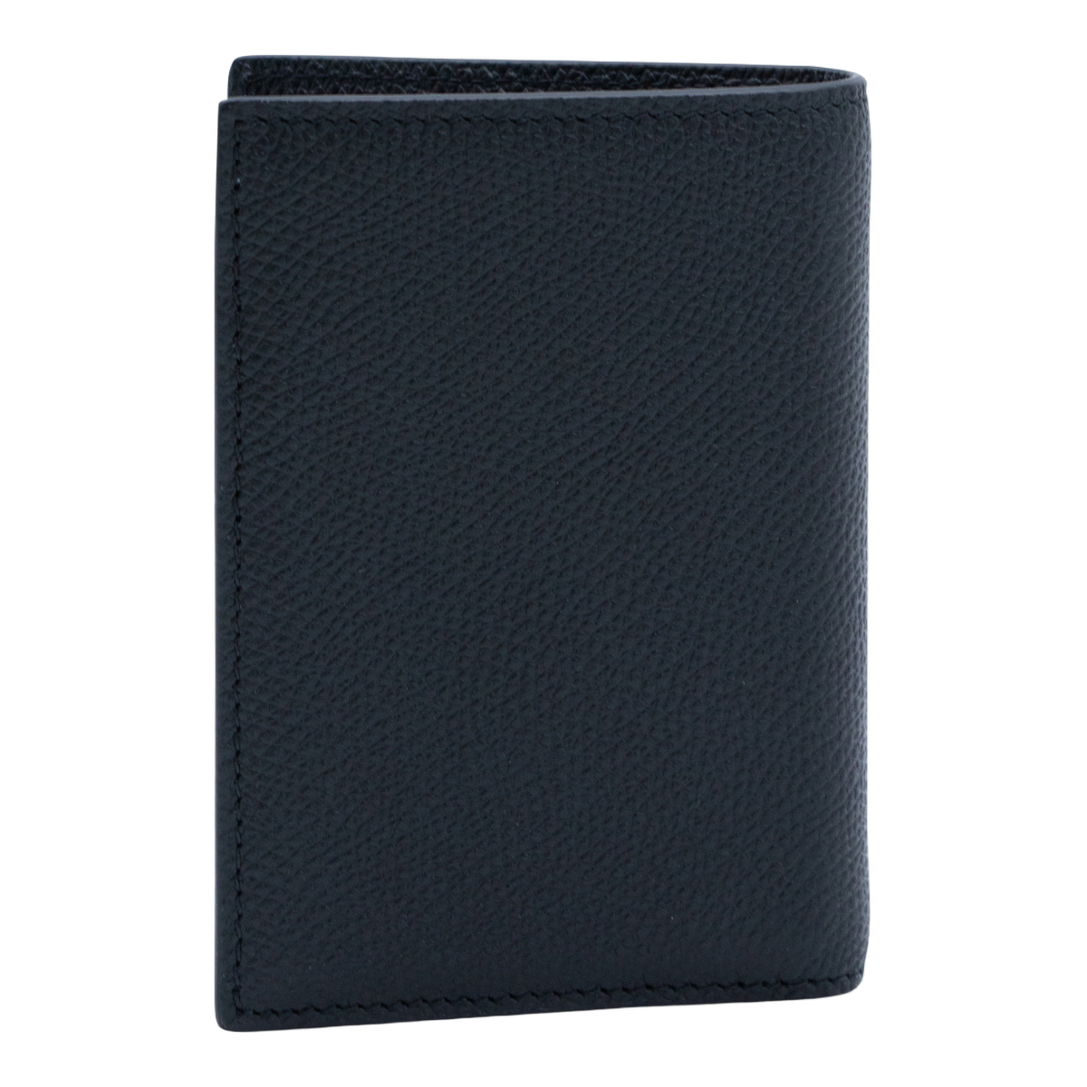 Valentino Garavani Smooth Black Wallet With Minimalist Design And Multiple Card Slots Zwart