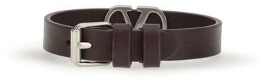 Valentino Garavani Purple Calf Leather Bos Taurus Bracelet Divers