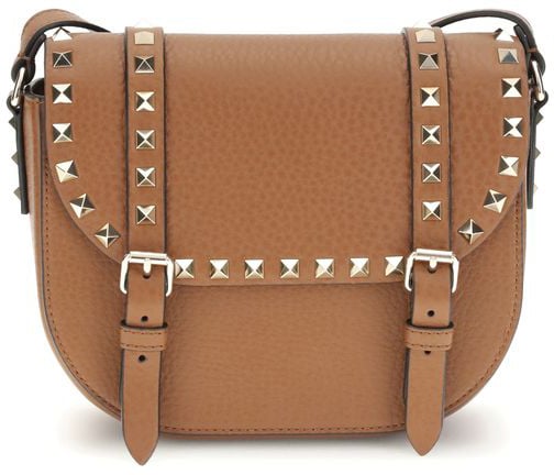 Valentino Garavani Valentino Garavani Beige Calf Leather Bos Taurus Shoulder Bag Beige