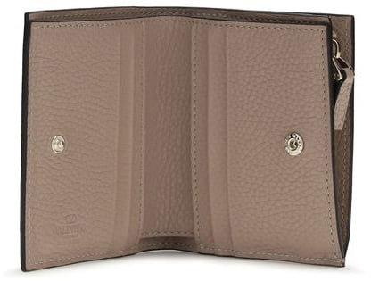 Valentino Garavani Valentino Garavani Gray Lamb Ovis Aries Aries Wallet Grijs