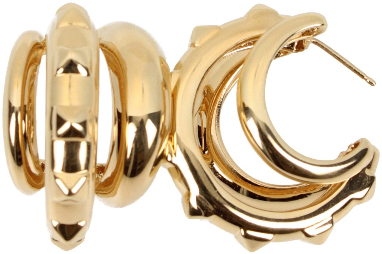 Valentino Garavani Valentino Garavani Gold Metal Earrings Goud