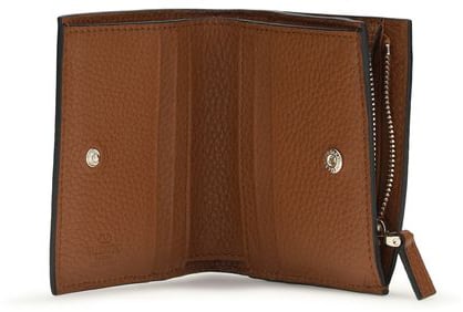 Valentino Garavani Valentino Garavani Brown Lamb Ovis Aries Aries Wallet Bruin