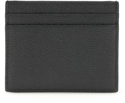Valentino Garavani Valentino Garavani Black Calf Leather Bos Taurus Wallet Zwart